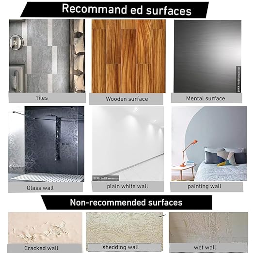 108 Pcs Double Sided Foam Tape,Heavy Duty 3mm Thickness Self-Adhesive Mounting Tape, Super-Sticky Black Strong Pads Include Square Round,Waterproof for Walls Door Wood Metals Glass Papers (Black)