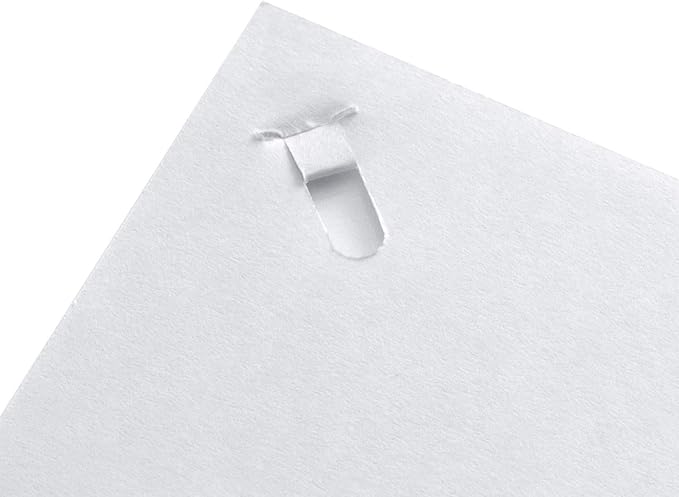 Plus Paper Clinch Compact Staple-Free Stapler, Blue