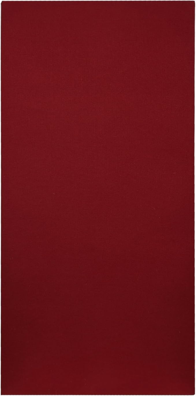 ATS Acoustics Home Office Residential Acoustic Treatment Room Kit Sound Absorbing Acoustic Panel 6 Pack for 50-100 Sq Ft (Claret)