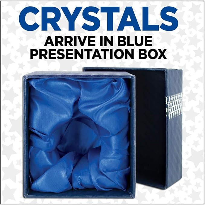 Crown Awards Emerald Crystal Clock – Personalized Jade‑Tone Desk Clock with Custom Engraving – Elegant Gift & Recognition Award Timepiece