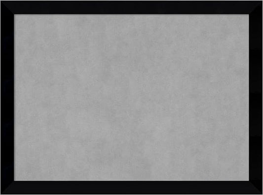 Amanti Art Black Framed Magnetic Board 23x31 Medium Vision Board for use with Magnets, 100% Metal Sheet to Display Items as Office Decor or for Home Organization in mudroom, Kitchen or Kids Room