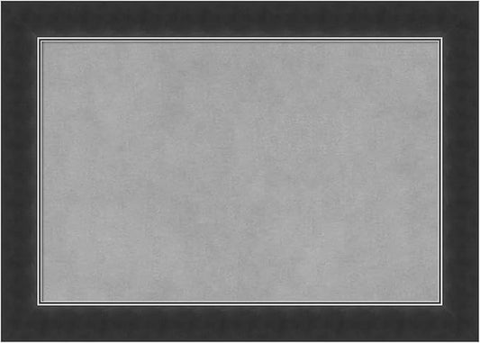 Amanti Art Black Framed Magnetic Board 15x21 Small Vision Board for use with Magnets, 100% Metal Sheet to Display Items as Office Decor or for Home Organization in mudroom, Kitchen or Kids Room