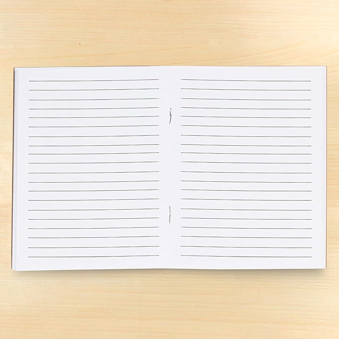 Small Lined Notebooks Bulk – Kraft Paper Cover, 48 Pack 4.25 x 5.5 in Mini Composition Journals for Kids, Students, Travel, DIY Crafts, Note-Taking, Scrapbooking, Pocket-Size Writing Journals