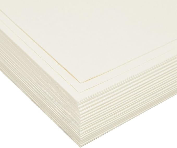 Best Paper Greetings Parchment Diploma Paper - 96 Sheets, 8.5 x 11 In, Cream, 90 GSM - Vintage Textured Certificate Paper for Printing Diplomas, Resumes & Awards