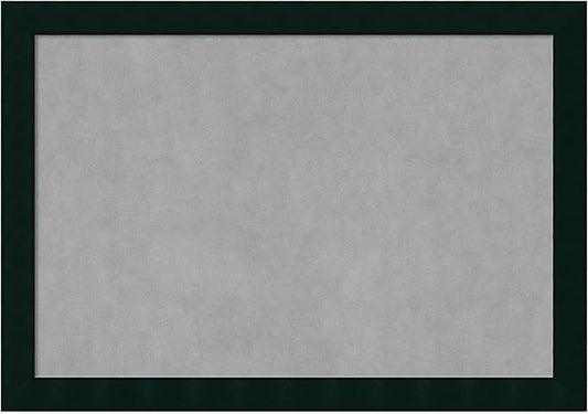 Amanti Art Black Framed Magnetic Board 28x40 Large Vision Board for use with Magnets, 100% Metal Sheet to Display Items as Office Decor or for Home Organization in mudroom, Kitchen or Kids Room