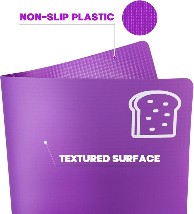 7 Pieces Flexible Cutting Boards, BPA Free Plastic Cutting Boards for Kitchen, Non Slip Cutting Mat for Meat and Vegetables, Thanksgiving