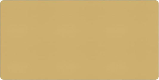Bloss Light Yellow Desk Mat 31.5"x15.7", Desk Matt for Desktop, Waterproof Leather Large Mouse Pad, Computer Mat for Office/Home/Decor