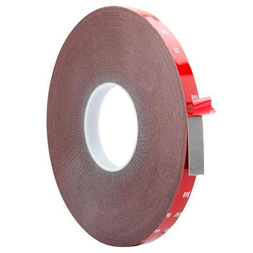 ToLanbbt Double Sided Tape Heavy Duty Waterproof Mounting Adhesive Tape Foam Tape for LED Strip Lights Home Decoration Office Decorations (108Ft x 0.59" x 0.03")