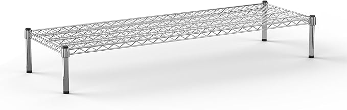 Regal Altair 18" Deep x 54" Wide x 8" Height Wire Shelving Kit | 1-Tier | NSF Commercial Storage Rack Unit