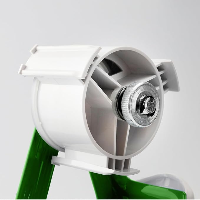 TAPEWELL Heavy Duty Metal Frame 2 Inch Wide Packing Tape Dispenser Gun with Special Ergonomic Handle, 3" Core, Premium Tempered Steel Blade