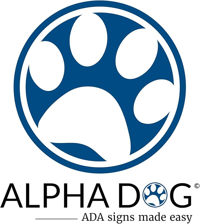 ALPHA DOG ADA SIGNS - Mechanical Room Sign with Braille for Your Business, 4x8 Inch, ADA Compliant, Indoor or Outdoor, Easy Installation, Made in the USA, Brushed Metal