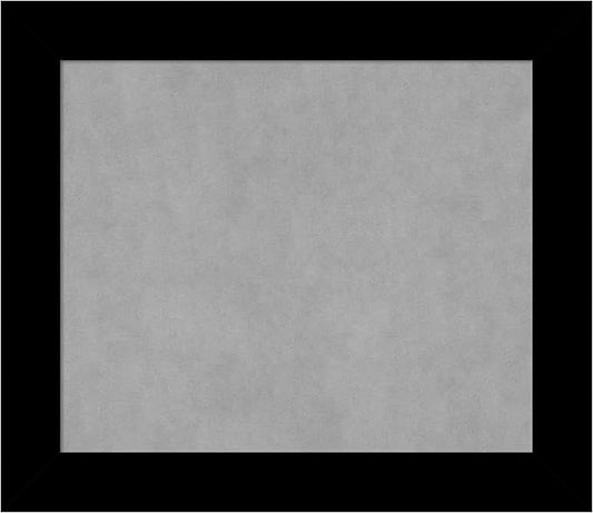 Amanti Art Black Framed Magnetic Board 25x29 Medium Vision Board for use with Magnets, 100% Metal Sheet to Display Items as Office Decor or for Home Organization in mudroom, Kitchen or Kids Room