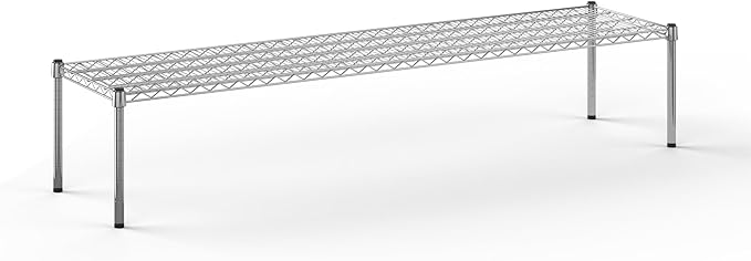 Regal Altair 18" Deep x 72" Wide x 14" Height Wire Shelving Kit | 1-Tier | NSF Commercial Storage Rack Unit