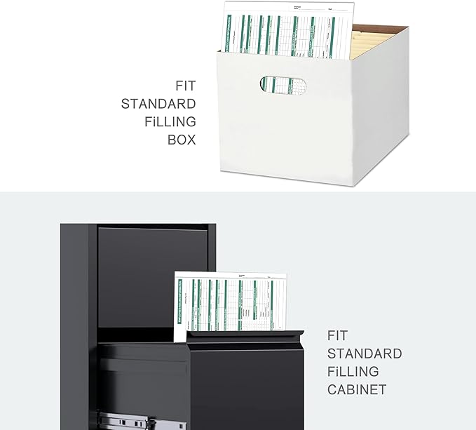 Employee File Folders with Internal Pocket, High Capacity HR Folders for Personnel Records, Durable HR Filing System for Office Organization, 25-Pack (Green)