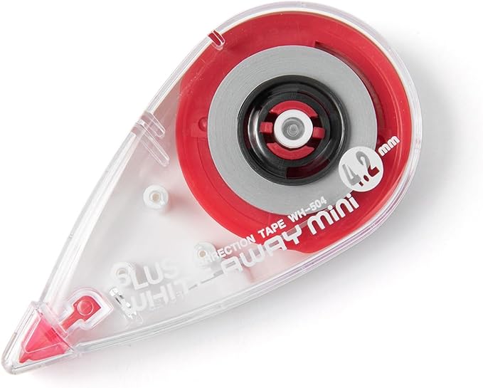 Plus Precision Correction Tape – 20-Pack, Smooth Instant Coverage, No Drying Time, 5/32” (4.2mm) Width x 23 ft (7m) Length, Clean & Accurate Error Correction