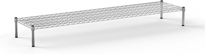 Regal Altair 18" Deep x 72" Wide x 8" Height Wire Shelving Kit | 1-Tier | NSF Commercial Storage Rack Unit