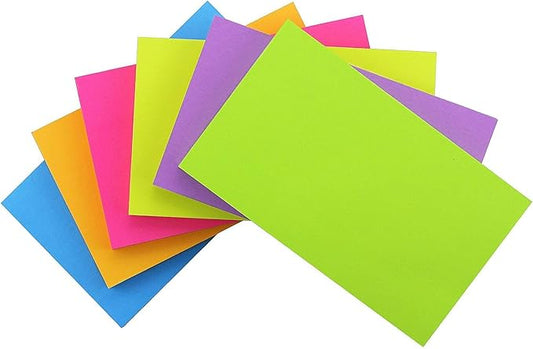 Early Buy Sticky Notes 6 Bright Color 6 Pads Self-Stick Notes 3 in x 5 in, 70 Sheets/Pad