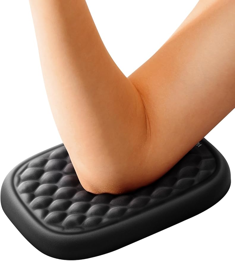 Vaydeer Ergonomic Wrist Rest Pad, 2 Pcs Armrest Pad Elbow Rest Padded, Relieve Elbow Pain Computer Arm Rest Wrist Support Cushion Mouse Pad for Desk Office Gaming