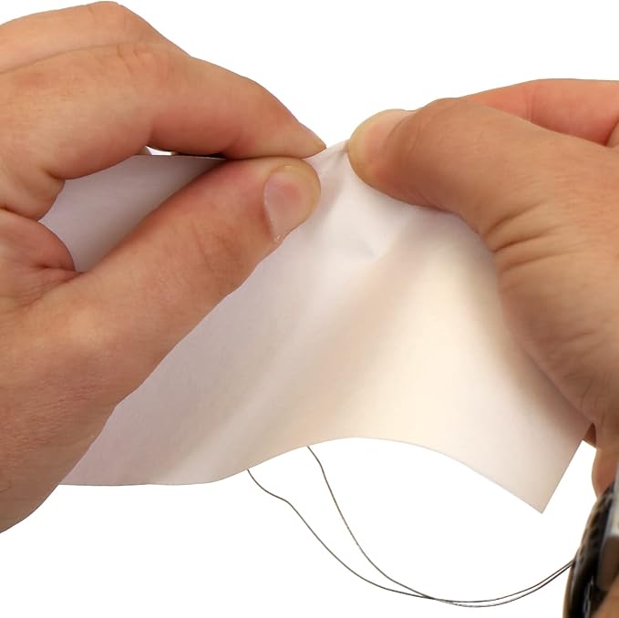 SmartSign (Pack of 100) Blank White Shipping Tags with Wires, 6.25 x 3.125 inch (Size-8), Metal Eyelet, 7.5 mil HDPE Plastic, Writable