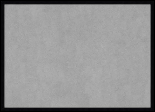 Amanti Art Black Framed Magnetic Board 21x29 Medium Vision Board for use with Magnets, 100% Metal Sheet to Display Items as Office Decor or for Home Organization in mudroom, Kitchen or Kids Room