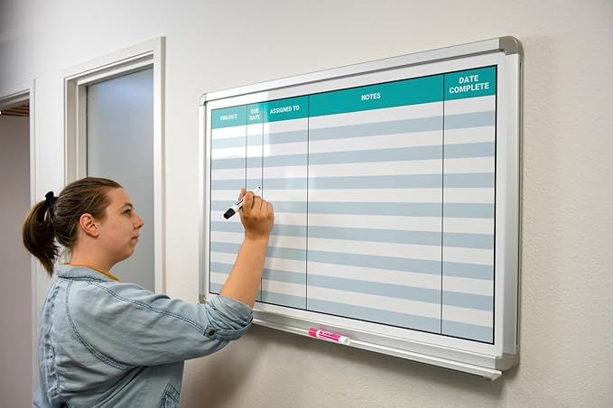 5S Project Whiteboard 60" x 40"