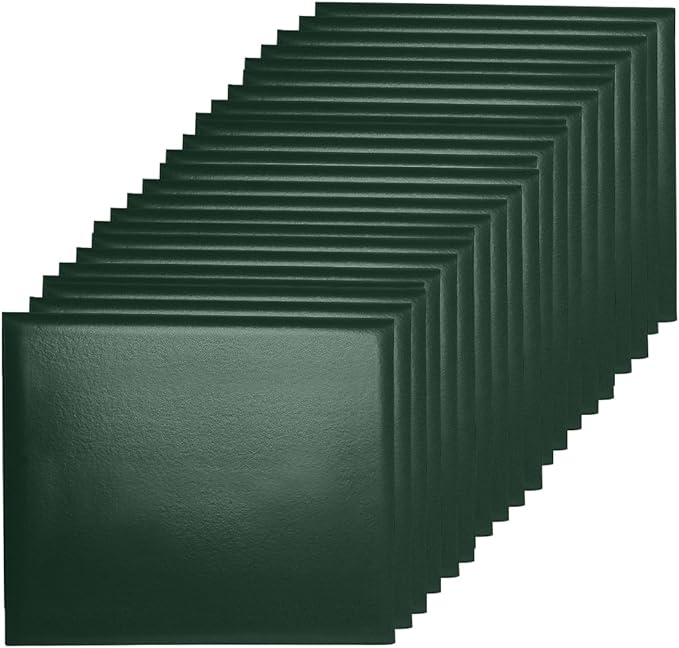 Diploma Cover 8.5” x11” Diploma Holder of Graduation Leatherette Padded Certificate（Tent Style),20-Pack