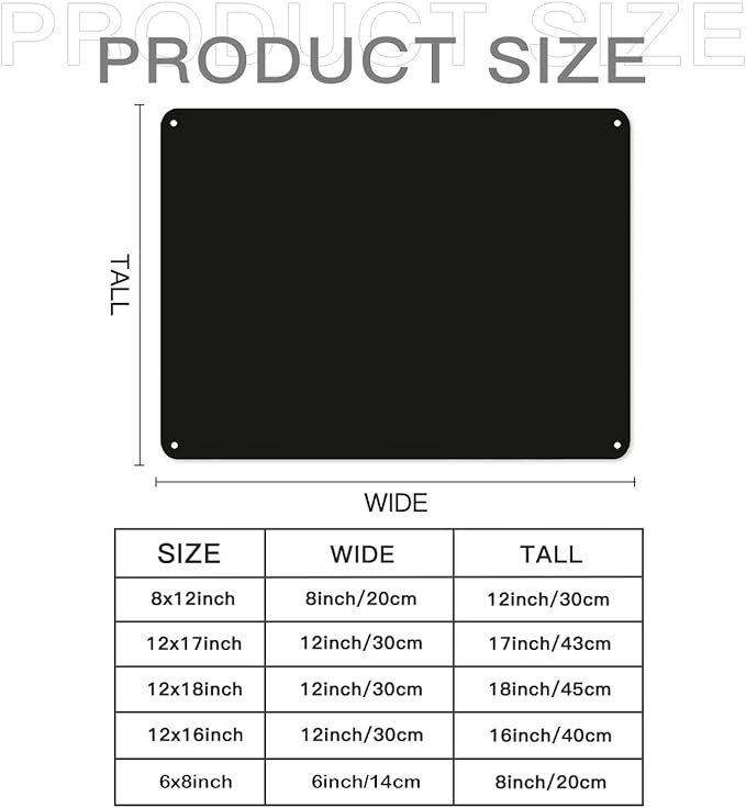 Custom Sign Bulk Personalized Metal Signs For Outdoor Indoor Business Home Store Office Yard Street Lawn Make Your Own Customized Signs With Your Logo Text Photo, 8x12inch,