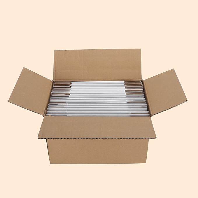PHAREGE 6x4x2 inch Shipping Boxes Bulk 25 Pack White, Tab Lock Tuck Top Mailer Boxes for Packaging Small Business, Small Cardboard Gift Boxes for Wrapping Mailing Present