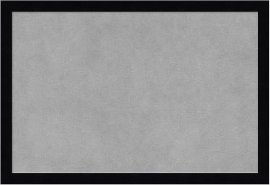Amanti Art Black Framed Magnetic Board 13x19 Small Vision Board for use with Magnets, 100% Metal Sheet to Display Items as Office Decor or for Home Organization in mudroom, Kitchen or Kids Room