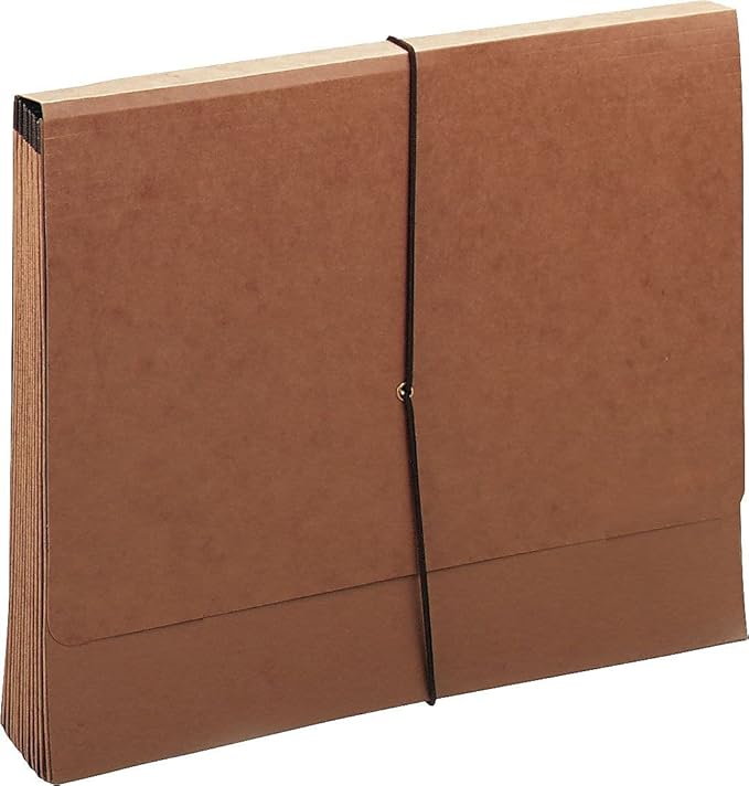 Pendaflex Expanding Kraft File with Flap, Jan.-Dec. Index, 12 x 10, 1 per Box (K-17M-OX),Brown