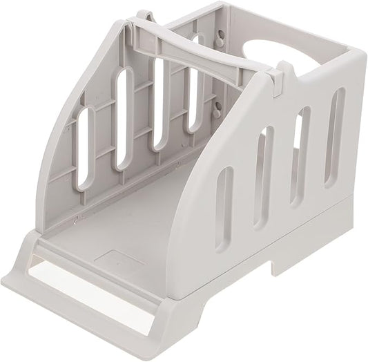 External Label Roll Holder with Single Label Box for Barcode Printer Office Use