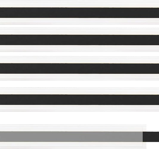 60 Pcs 47.8 x 1.37 Inch Shelf Label Strips Black Clear PVC Ticket Channel Back Adhesive for Stick on Price Data Tag Holder for Convenience Supermarkets Shops