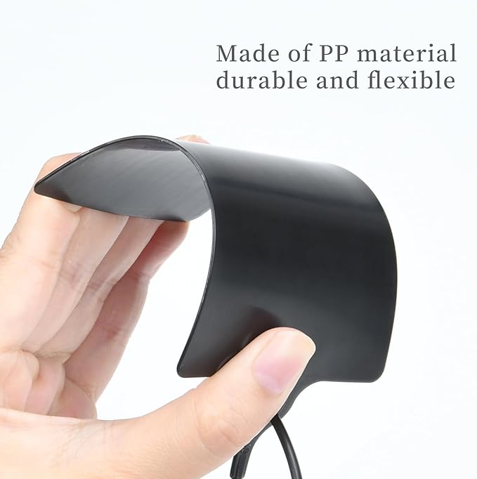 100 Black Plastic Tags Shipping Tags Water Proof Tags for Labeling Shipping Labels Security Seals Writable Marker Ties Hanging Tags Storage Tag with One Marker Pen, 252*58 mm