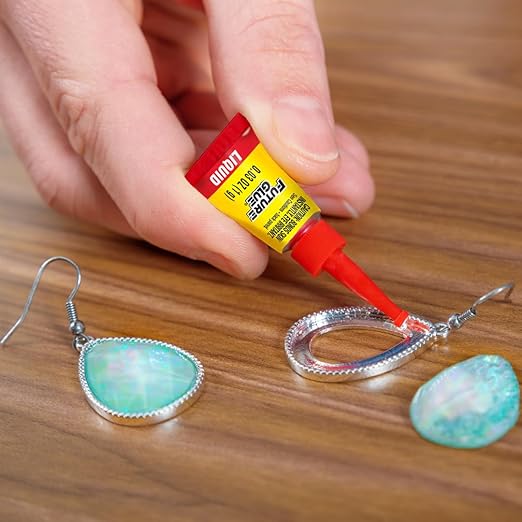 Super Glue Future Glue Liquid 6 Mini Single Use Tubes, Clear, Instant Bonding, Fast Dry, Professional Cyanoacrylate Adhesive, Great for Wood, Metal, Plastic, Crafts, Ceramic, and Toy Repairs