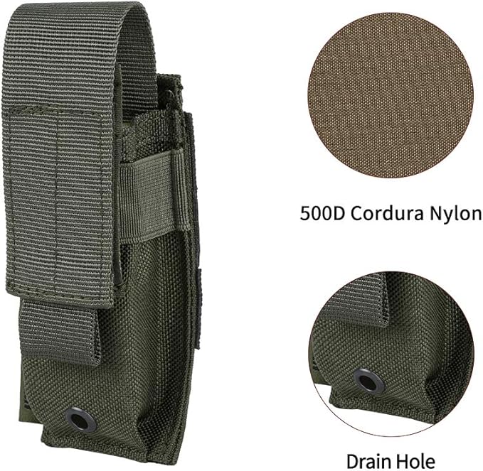EXCELLENT ELITE SPANKER Molle Single/Double Pistol Mag Pouch Tactical Magazine Pouch Tool Organizer Holder