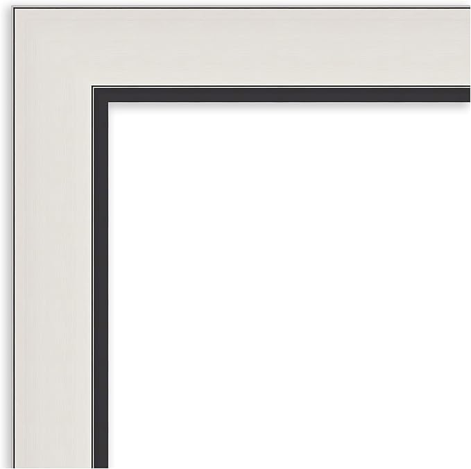 Amanti Art Silver Framed Magnetic Board 18x24 Small Vision Board for use with Magnets, 100% Metal Sheet to Display Items as Office Decor or for Home Organization in mudroom, Kitchen or Kids Room