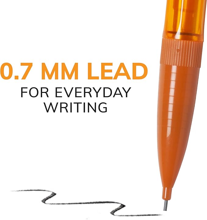 BIC Xtra Smooth Mechanical Pencil, 0.7 mm Medium Point, Refillable and Retractable, 40-Count Pack