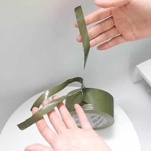 QILIMA 5-Pack Olive Green Duct Tape, Professional Grade Duct Tape for Photographers, Industrial, Professional Use, 2 Inch X 30 Yards