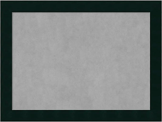 Amanti Art Black Framed Magnetic Board 24x32 Medium Vision Board for use with Magnets, 100% Metal Sheet to Display Items as Office Decor or for Home Organization in mudroom, Kitchen or Kids Room