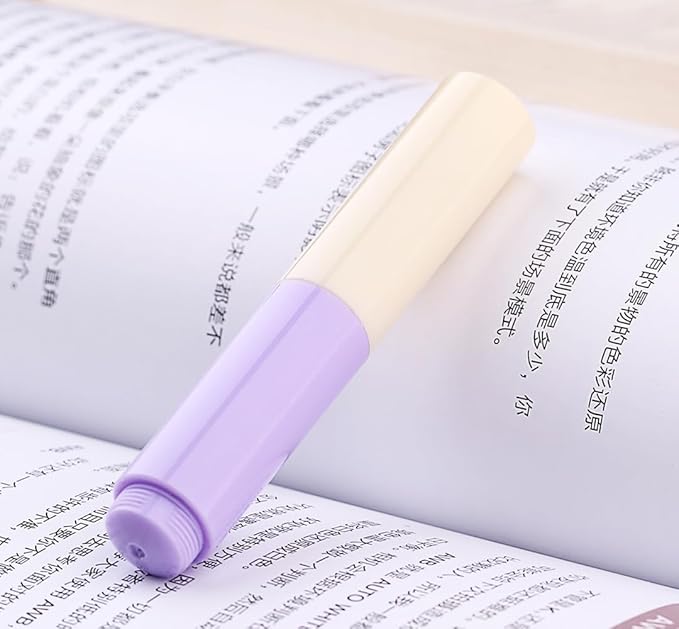 czxwyst Majohn Wancai 2.0 Mini Pocket-Size Eyedropper Fountain Pen (F Nib 0.5mm, Purple Sweetheart)