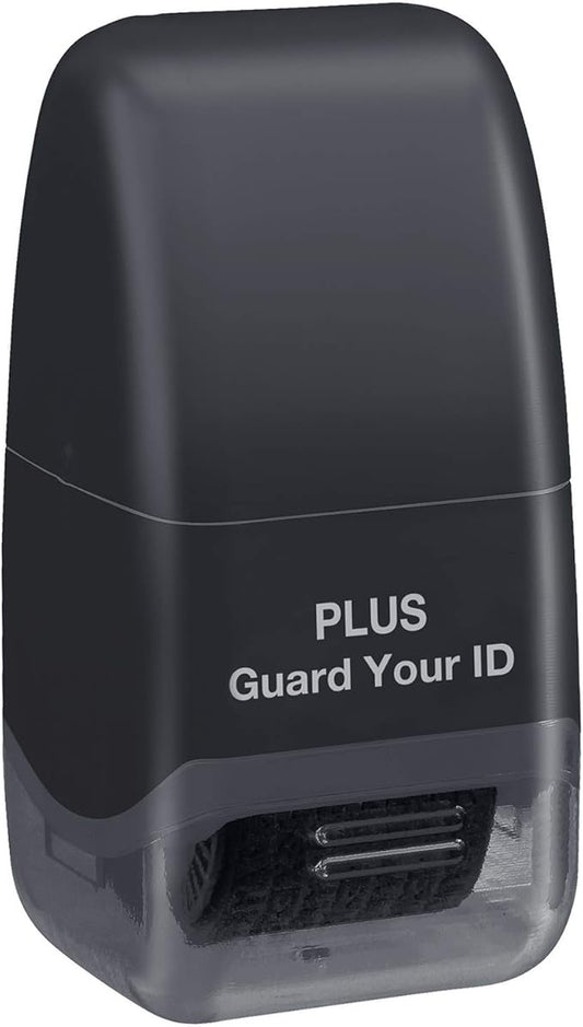 Guard Your ID Identity Protection Stamp Roller, Black, IS-520CM