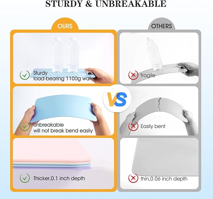 TFDLCG zm Clipboard with Pen Holder,Standard Letter Size A4,Thickened Clip Boards 8.5x11,Cute Clipboards for Women Kids Students,Nurses,School Office Home Supplies,Light Blue