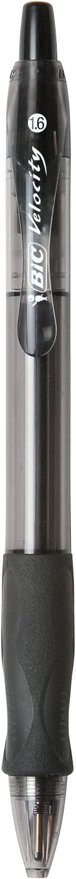 BIC Glide Bold Retractable Ball Point Pen, Bold Point (1.6mm), Black, Great For Everyday Use, (Pack of 12, 432 Count Total)