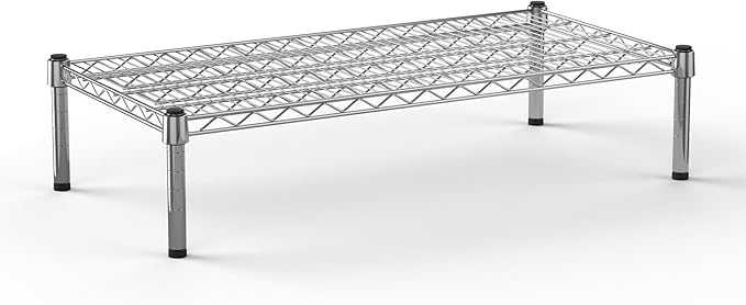 Regal Altair 18" Deep x 36" Wide x 8" Height 1-Tier Wire Shelving Kit | NSF Commercial Storage Rack Unit