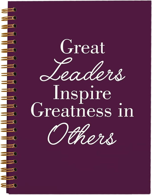OXW Purple Meeting Notebooks for Work, Leadership Gifts Office Work Notebook Journal for Writing Note Taking, Thank You Gifts for Women Men Leader Principal Boss Mentor Manager, 5.5"x8.3"