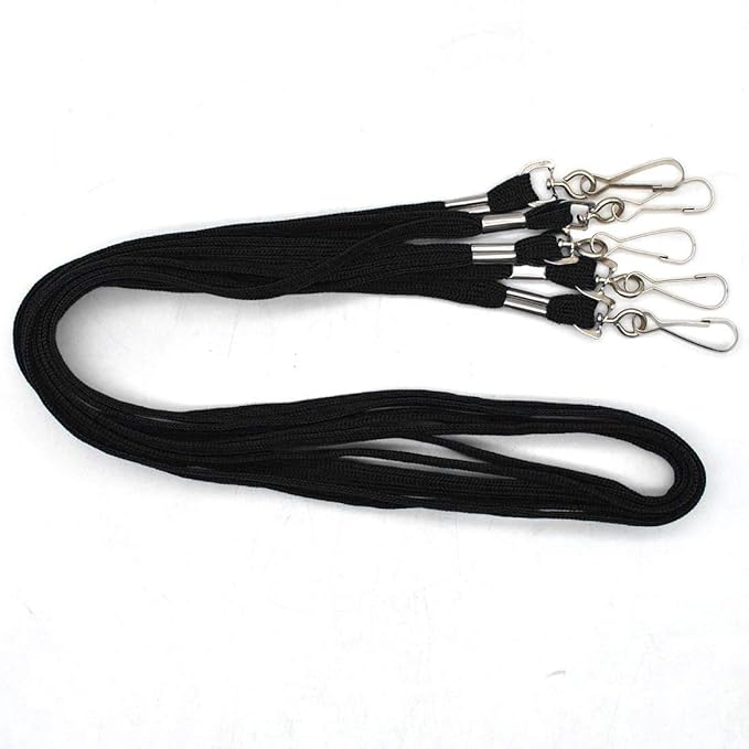 Bird Fiy Lanyard 100 Pack Bulk Badge Lanyards for ID Badges Neck Cruise Name Tag ID Holder