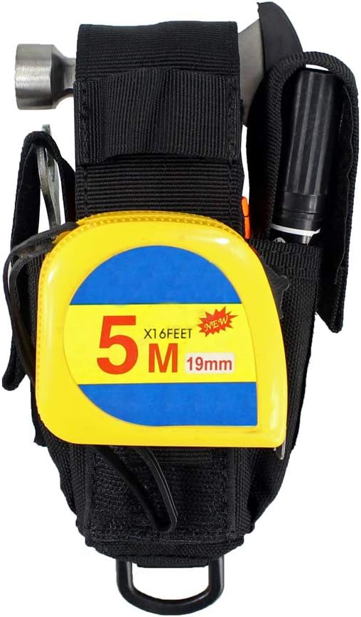 Depring Tool Holster Sheath Universal Multi Pockets Tool Organizer Heavy Duty Construction MOLLE Pouch