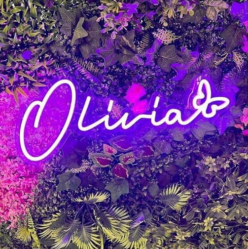 Lorxi Custom Neon Signs, Light up Signs For Wall Decor, Neon Sign Personalized For Bedroom,Wedding, Birthday, Party , Customized Led Light Sign For Gifts Bar Game Business Logo, Led Name Sign Neon Light