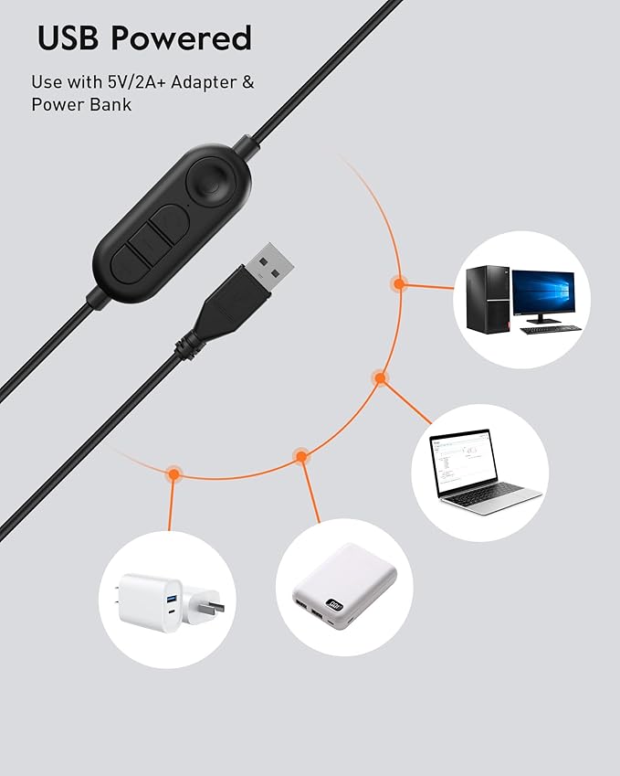 Upgraded Ring Light for Laptop, Monitor & Desk – Eye-Caring Diffused LED Computer Light with Screen-Safe Clip, Adjustable Monitor Mount, CRI 97.8+, 50 Lighting Modes for Zoom, Video Calls & Streaming