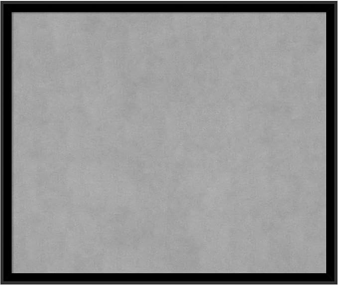 Amanti Art Black Framed Magnetic Board 21x25 Medium Vision Board for use with Magnets, 100% Metal Sheet to Display Items as Office Decor or for Home Organization in mudroom, Kitchen or Kids Room